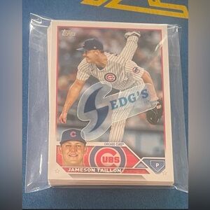 Chicago Cubs Topps Baseball Card Set